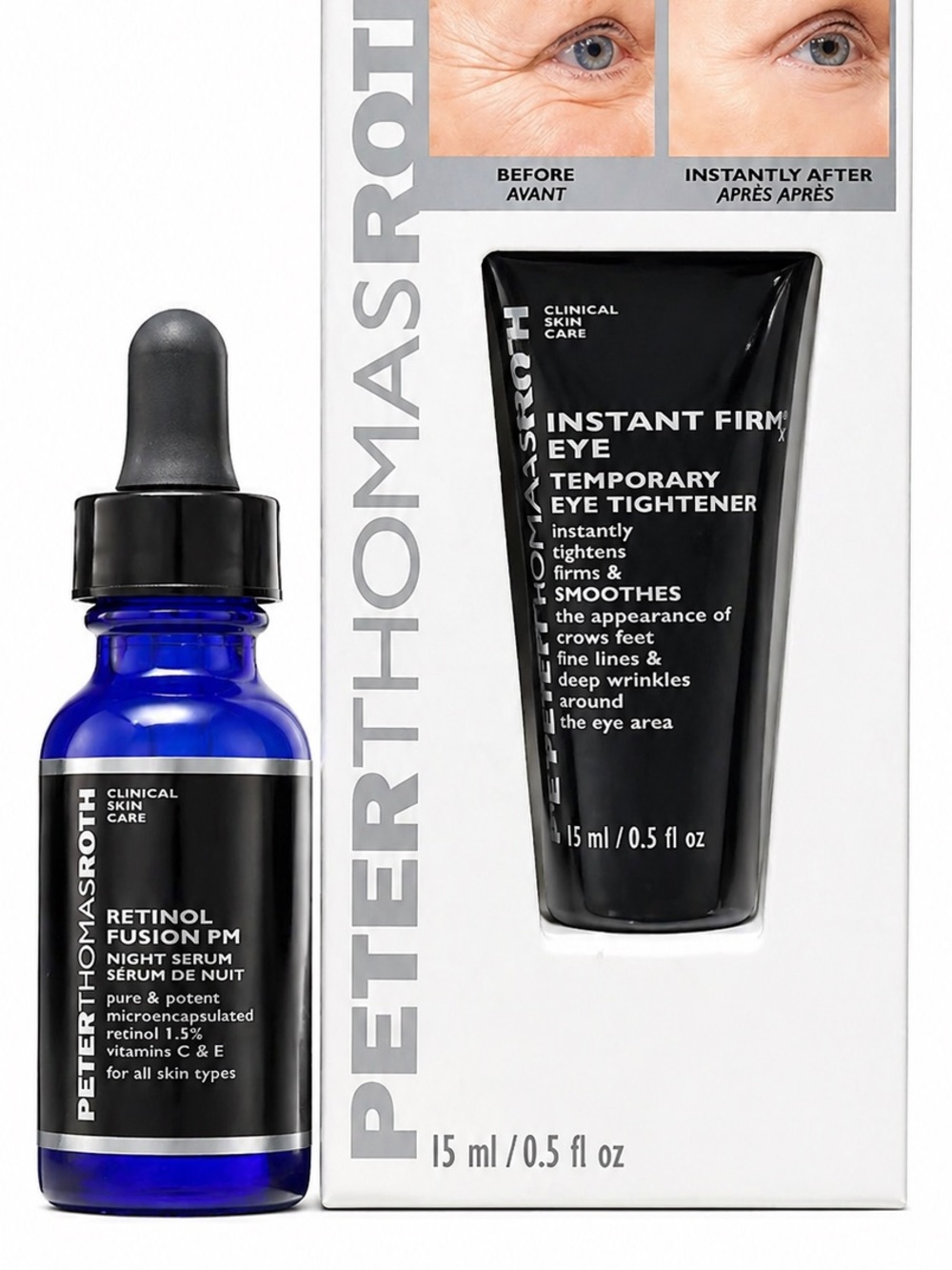 Peter Thomas Roth Retinol Night Serum with Instant Firm Eye